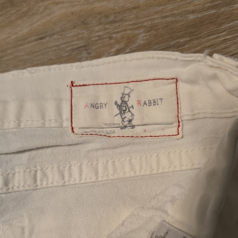 Angry Rabbit Off-White Pants - Picture 2 of 5